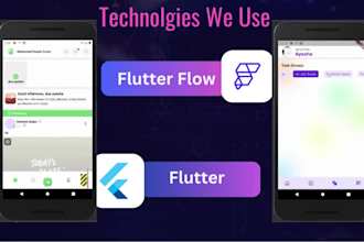 teach, tutor flutter flutterflow hybrid mobile app development