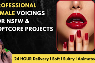 be your female nsfw actress with mature warm tone