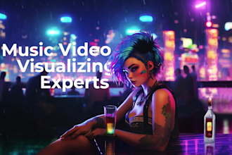 visualise your music into stunning animated stories
