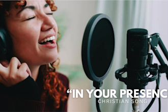 sing and write your christian music and gospel vocalist for worship song, praise