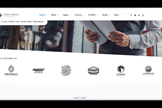develop education website, elearning website, lms website