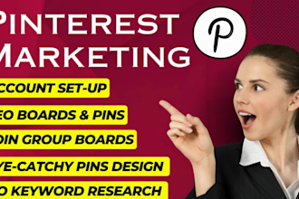 manage your pinterest account for 30 days