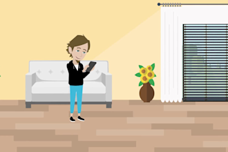 create 2d animated explainer video or whiteboard animation