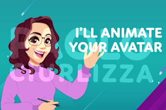 animate your 2d avatar illustration