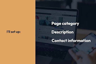 professionally create and optimize facebook business page