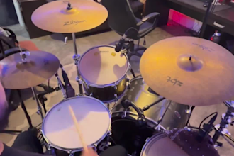record real professional drums