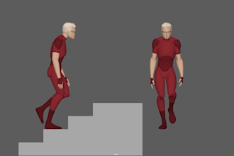 3d animation for game characters, monsters, and animals