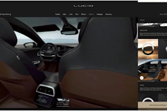 3d game style product configurator interactive website threejs opengl webgl