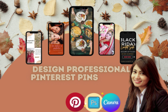set up, promote, manage and create pins and boards on pinterest