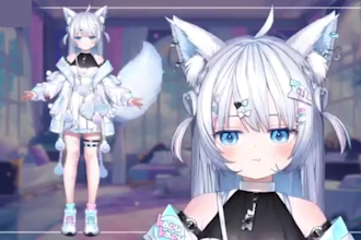 design and rig 2d vtuber model, vtuber design,live2d rigging, for livestreaming