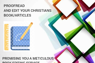 be your book editor, proofreader and book designer