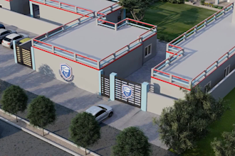 do 3d architectural exterior renders and walkthrough
