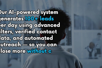 do ai powered lead generation with enriched contacts and personalized cold email