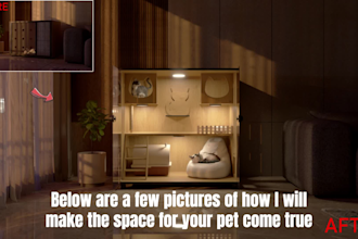 design the perfect home for your pet with 3d rendering