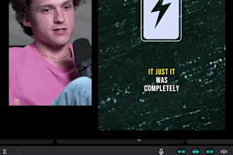 turn your podcast or video into clips for tiktok,reels or yt shorts