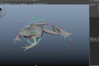 do 3d animal rigging in maya