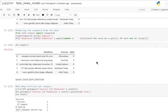 do machine learning, data science, data engineering tasks with python