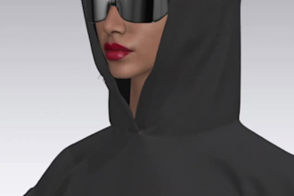 make 3d fashion design, apparel and clothing with 3d animation
