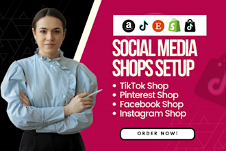 setup tiktok shop, social commerce, meta ads, shopify integration tik tok ads