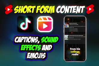 edit and repurpose 5 videos into shorts, alex hormozi style