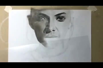 draw amazing realistic pencil potrait on paper from a photo