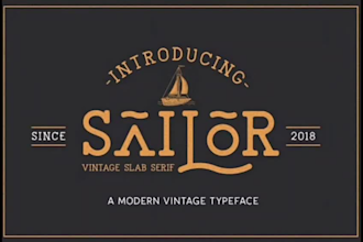design your calligraphy in old english logo