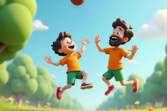 make 3d animation, cartoon animation and kids storytelling