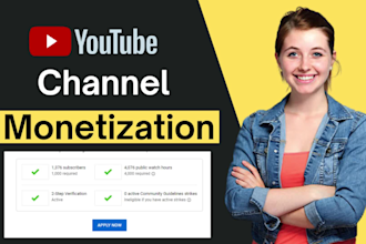 do super fast youtube promotion for channel monetization