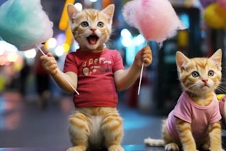 create ai animal cat reels for youtube shorts, and instagram