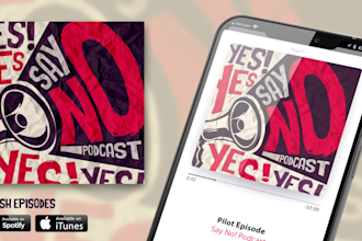 create engaging podcast artwork cover