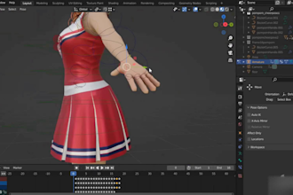 fix 3d rigging, add skeleton to model, rokoko rig, iclone rig, ue5 rigging,ik fk