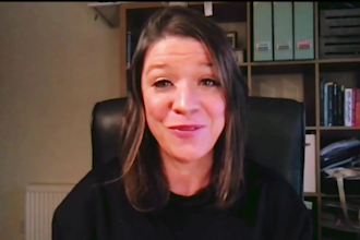 be your british female video presenter and spokesperson