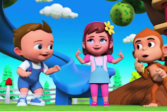 create ai children learning video, rhyme, nursery rhyme, and story
