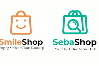 design a professional ecommerce logo and shopify brand identity