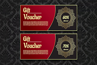 create extraordinary financial voucher, brochure and flyer designs
