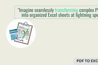 supercharge your data PDF to excel magic