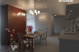 design and render interior or exterior