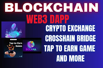 do blockchain developer for dapp, dex, cross chain bridge, telegram game