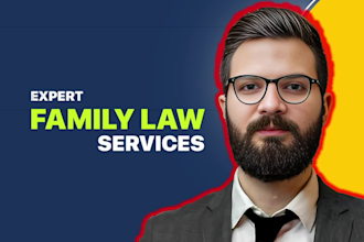 be your legal family lawyer and assist you in family law