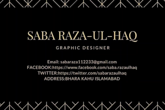 business card graphic design