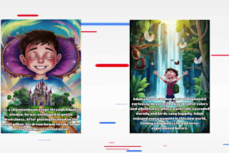 design amazing children storybook illustrations with ai