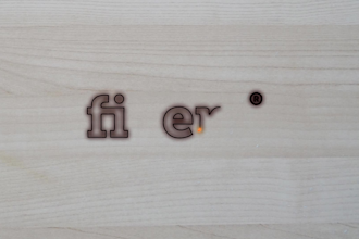 create an amazing laser wood burning logo reveal