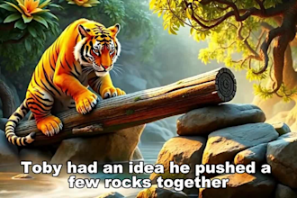 create ai stories animated videos with voiceover and music