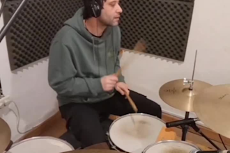 record acoustic drums for your song
