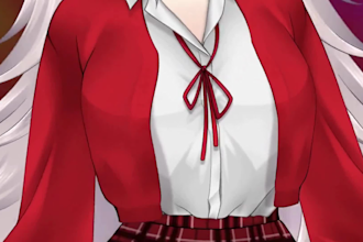 draw and rig live2d vtuber model, 2d vtuber riggng, 2d vtuber model, live2d rig