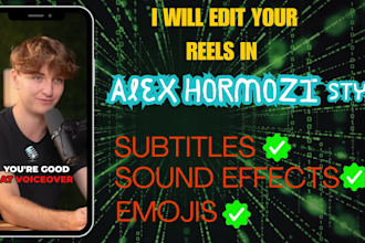 edit your reels, shorts and tiktoks just like alex hormozi