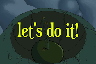 create a custom 2d hand drawn animation