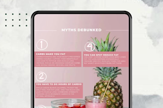design a full fitness ebook
