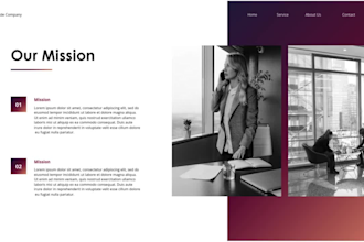 powerpoint redesign investor pitchdeck business presentation powerpoint template