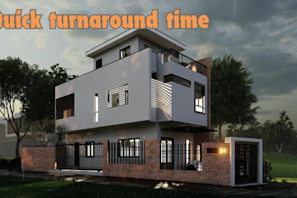 design and render 3d exteriors for your house